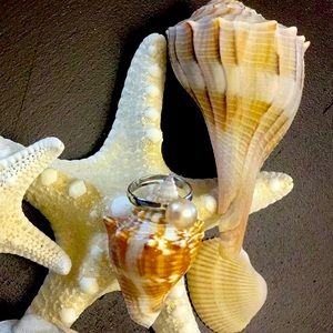 South sea natural Pearl ring